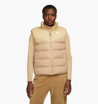 Жилетка жіноча Nike Sportswear Therma-Fit Windrunner WomenS Down Vest Beige DQ6896-200