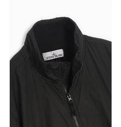 Вітровка чоловіча Stone Island Logo Patch Waterproof Windbreaker Black 781542822-V0029