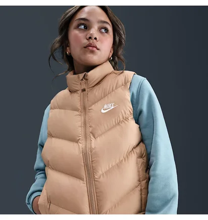 Жилетка детская Nike Nsw Tf Adp Puffer Vest Beige HJ2537-200