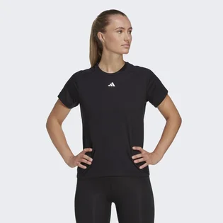 Футболка жіноча Adidas Aeroready Train Essentials Minimal Branding Crewneck T-Shirt Black HR7795
