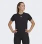 Футболка жіноча Adidas Aeroready Train Essentials Minimal Branding Crewneck T-Shirt Black HR7795