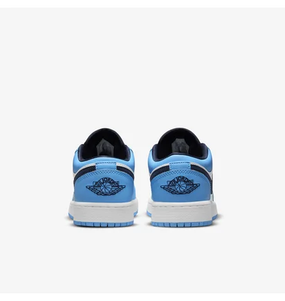 Кросівки дитячі Air Jordan 1 Low Light Blue/White 553560-144
