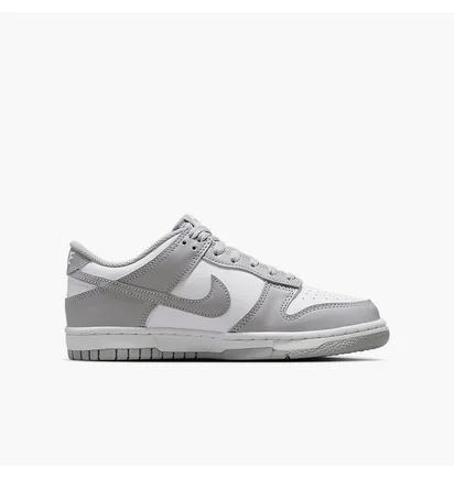 Кросівки дитячі Nike Dunk Low (Gs) White/Grey FB9109-123