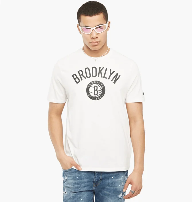 Футболка чоловіча NEW ERA Nba Regular Nets White 60416753