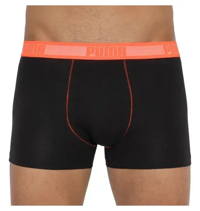 Трусы мужские Puma Worldhood Stripe Trunk Black/Multi (2 шт) 501004001-030