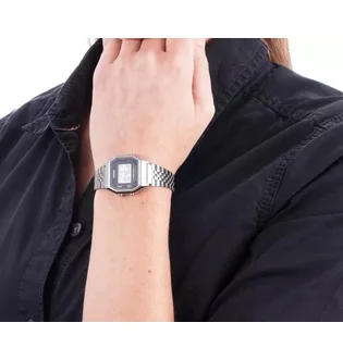 Годинник жіночий Casio Vintage Digital Floral Motif Face LA680WEA-1EF