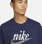 Футболка мужская Nike Sportswear MenS T-Shirt Blue DZ3279-410
