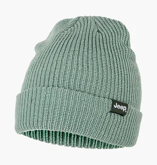 Шапка унисекс Jeep Ribbed Tricot Hat With Cuff J22W Turquoise O102600-E854