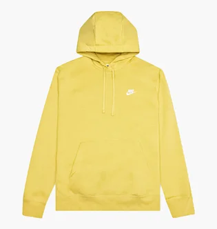 Худи унисекс Nike Sportswear Club Fleece Yellow BV2654-700