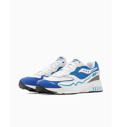 Кросівки унісекс Saucony 3D Grid Hurricane White/Black S70646-2