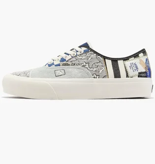 Кросівки чоловічі Vans Vault Ua Authentic Vr3 Lx Patchwork White Vn0005Wq448