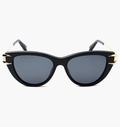 Солнцезащитные очки женские Roberto Cavalli Grey/Black SRC031-0700-55-17