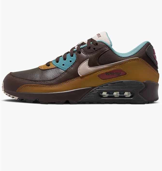 Кроссовки унисекс Nike Air Max 90 Gtx Brown DJ9779-200