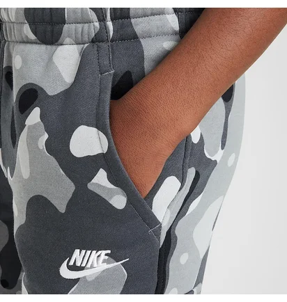 Спортивный костюм детский Nike Nsw Club Flc Camo/Black FZ5489-010__FZ5491-084