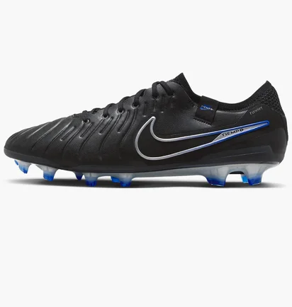Бутсы унисекс Nike Tiempo Legend 10 Elite Firm-Ground Soccer Cleats Black DV4328-040
