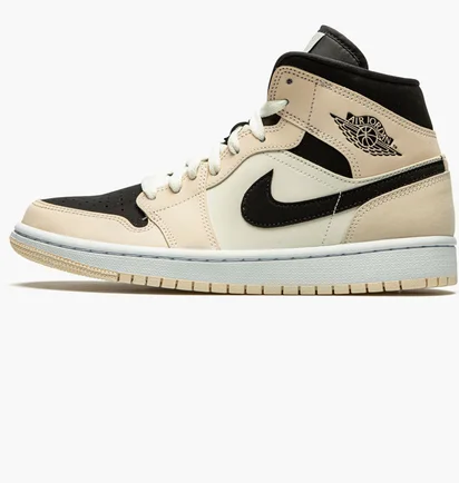 Кроссовки женские Air Jordan Wmns 1 Mid Beige BQ6472-800