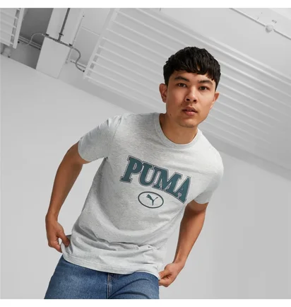 Футболка чоловіча Puma Squad Grey 676013-04