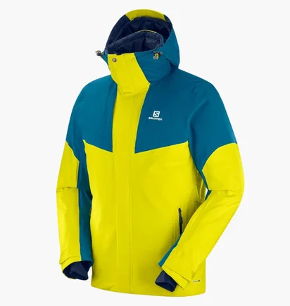 Куртка мужская Salomon Icerocket Yellow/Blue L40418900