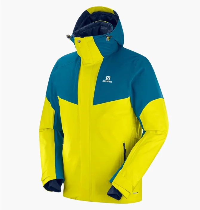 Куртка мужская Salomon Icerocket Yellow/Blue L40418900