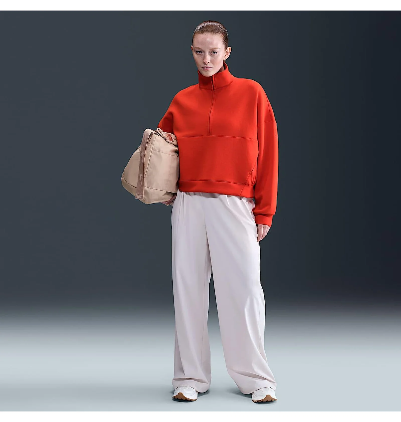 ᐉ Кофта женская Nike 24.7 Impossiblysoft Orange HQ8188-633