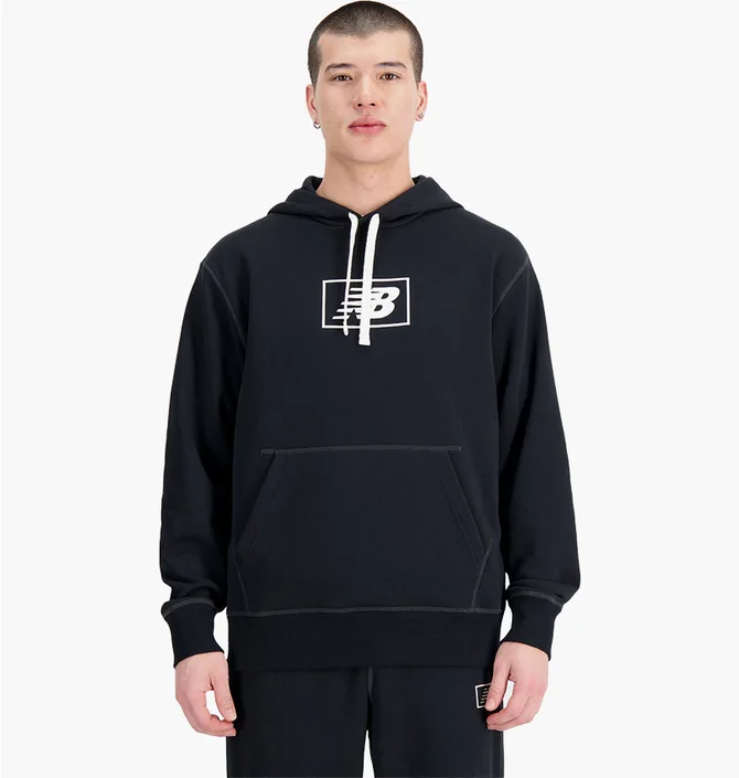 Худи мужское New Balance Hoodie Black MT33508BK