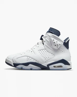 Кроссовки мужские Air Jordan 6 Retro White Ct8529-141