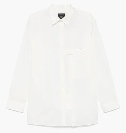 Сорочка чоловіча Y-3 Pleated White JL6665
