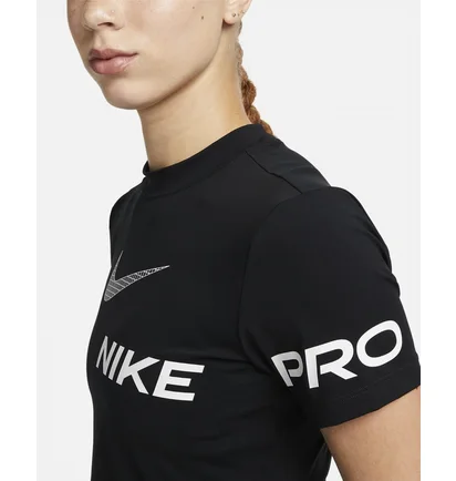 Футболка женская Nike Df Grx Ss Crop Top Black Dx0078-010