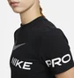 Футболка женская Nike Df Grx Ss Crop Top Black Dx0078-010