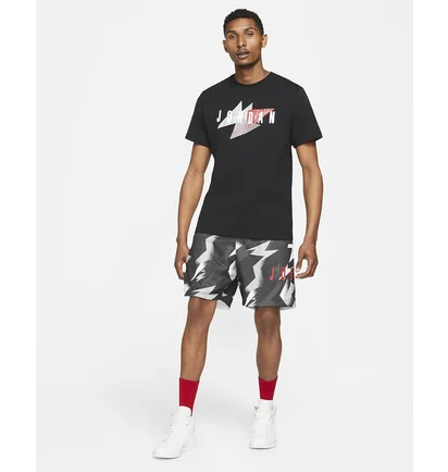 Шорты мужские Air Jordan M J Jumpman Air Msh Aop Short Grey CZ4757-010