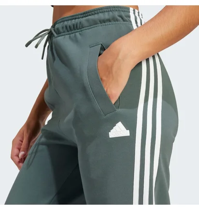 Штаны женские Adidas Future Icons 3-Stripes Open Hem Joggers Turquoise IR5740