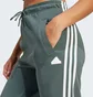 Штаны женские Adidas Future Icons 3-Stripes Open Hem Joggers Turquoise IR5740