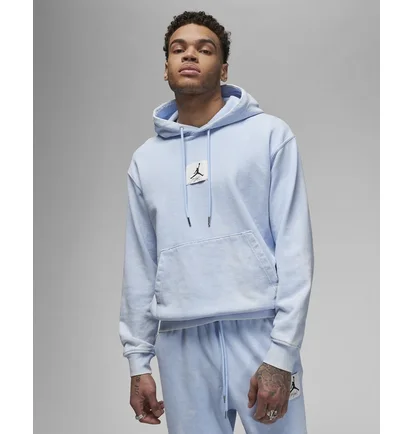 Худи мужское Air Jordan Stmt Wash Flc Po Light Blue Dr3087-411