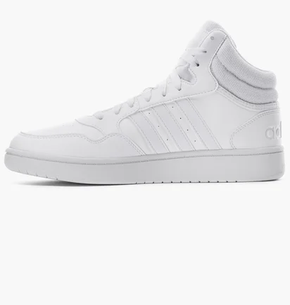 Кроссовки мужские Adidas Hoops 3.0 Mid White ID9838