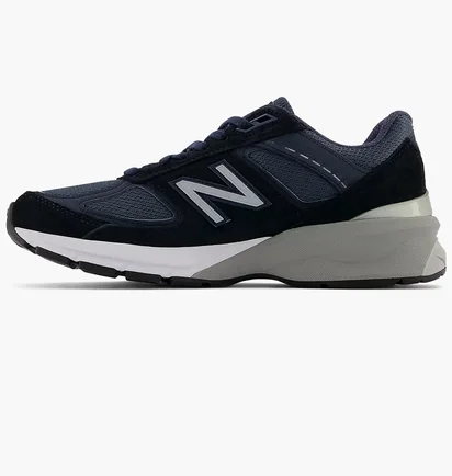 Кроссовки мужские New Balance made in USA 990 V5 Black/Blue W990NV5
