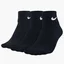 Шкарпетки унісекс Nike Lightweight Quarter (3 пари) Black SX4706-001