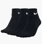 Шкарпетки унісекс Nike Lightweight Quarter (3 пари) Black SX4706-001