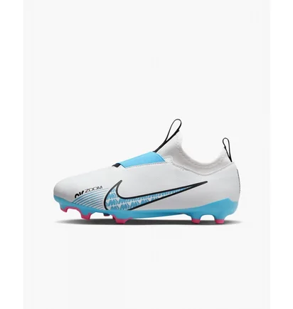Бутсы детские Nike Zoom Mercurial Vapor 15 Academy White/Light Blue Dj5617-146