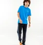 Футболка мужская AUSTRALIAN Easy Tech Pique T-Shirt R-Fit Light Blue LSUTS0003-626