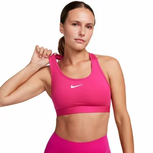 Топ жіночий Nike Stanik Swoosh Medium Support Pink DX6821-615