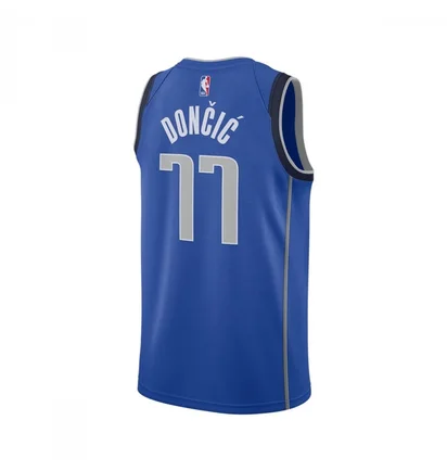 Майка мужская Nike Nba Dallas Mavericks Swingman Jersey Icon 2020 Luka Doncic Blue CW3662-489