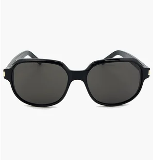Сонцезахисні окуляри жіночі SAINT LAURENT Grey/Black SL-496-001-57