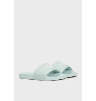 Тапочки мужские Calvin Klein Slide Monogram Turquoise YW0YW01835-TGW