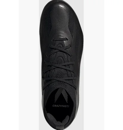 Бутсы унисекс Adidas X Crazyfast.1 Fg J Black IE6636