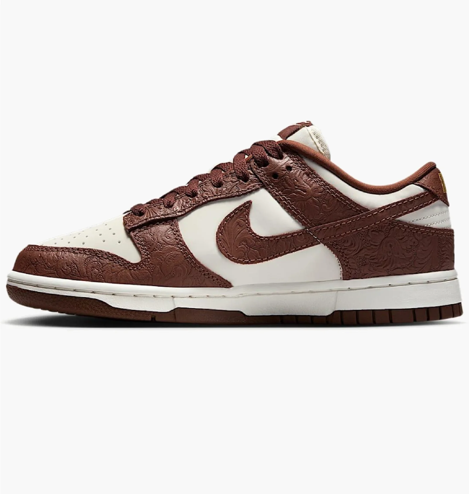 ᐉ Кросівки жіночі Nike Dunk Low White/Brown IF3944-100 - придбати