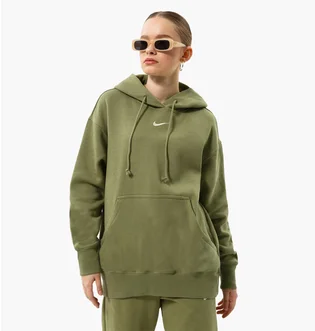 Худи женское Nike W Nsw Phnx Flc Os Po Hoodie Olive DQ5860-334