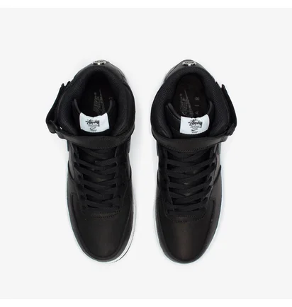 Кроссовки мужские Nike By Stüssy Air Force 1 Mid Sp Black Dj7840-001
