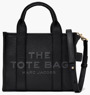 Сумка жіноча Marc Jacobs The Leather Small Tote Bag Black H009L01SP21-BLACK-20776