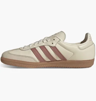 Кроссовки женские Adidas Samba Og White/Peach JS1361