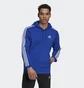 Толстовка мужская Adidas Essentials Fleece 3-Stripes Full-Zip Hoodie Blue H12181